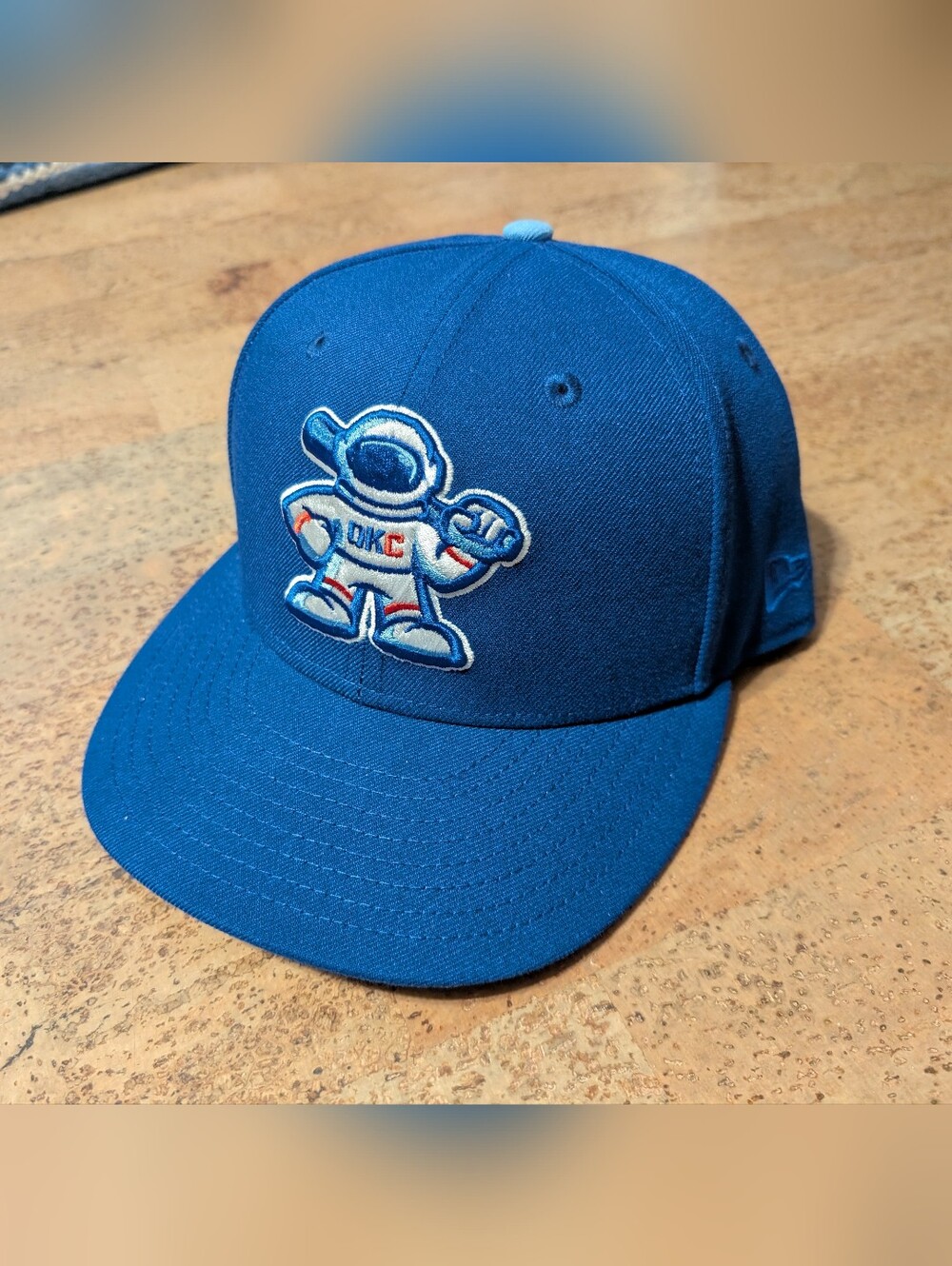 Oklahoma City Comets MiLB LA Dodgers New Era 59FIFTY 5950 Fitted Hat Cap 7 3/4